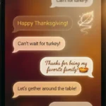 Thoughtful and witty ways to reply to happy thanksgiving.