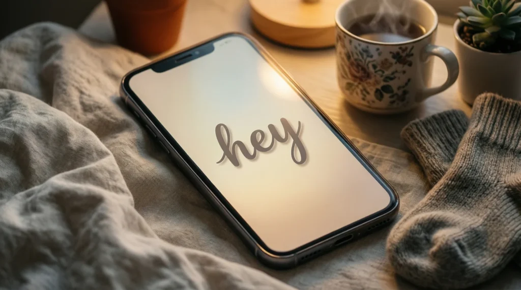 How to respond to hey from a girl