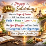 happy holy saturday messages