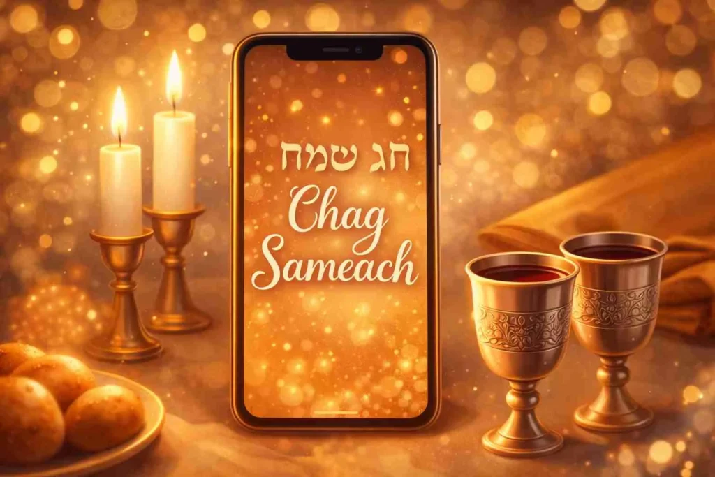 thoughtful ways to respond to chag sameach