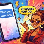 witty fierce comebacks to wish you were here