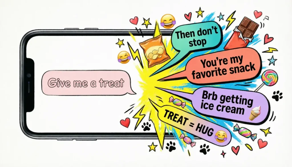 best responses to i cant get enough of you