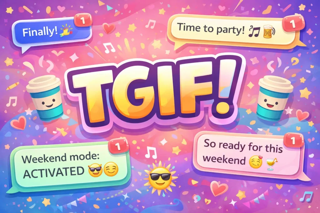 best responses to tgif