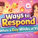ways to respond when a guy winks at you