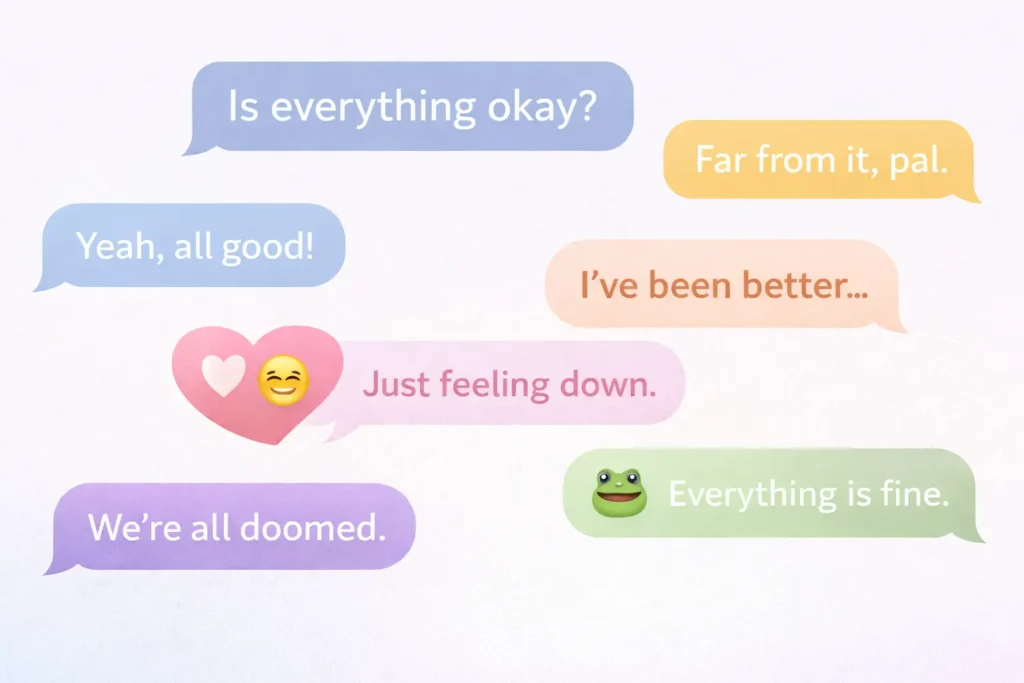 best replies to is everything okay