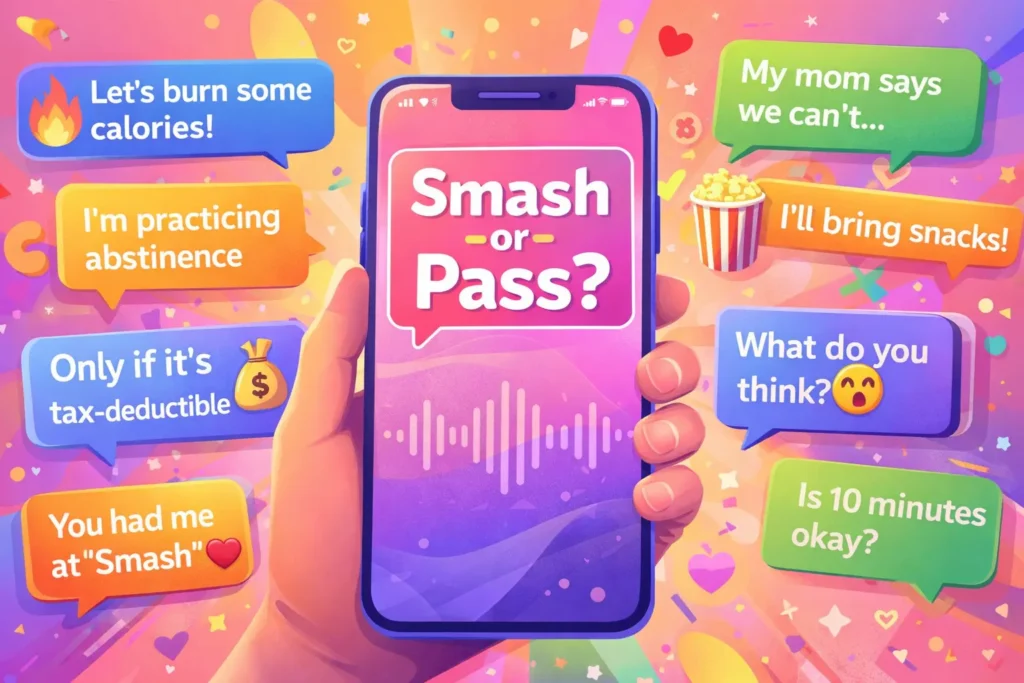 funny comebacks for smash or pass you can actually use