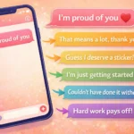 best replies to im proud of you