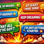 smart and funny comebacks to use in any argument