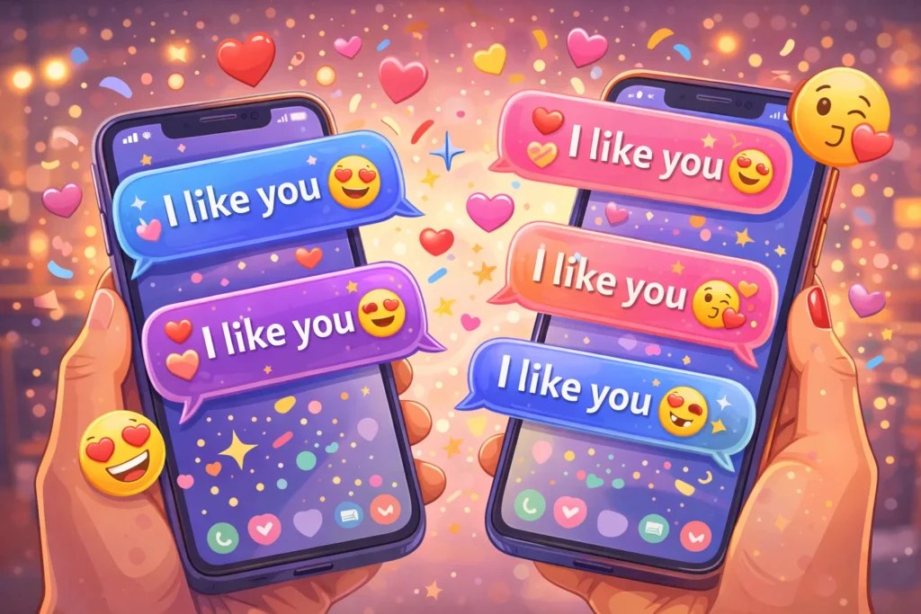 best responses when someone says they like you