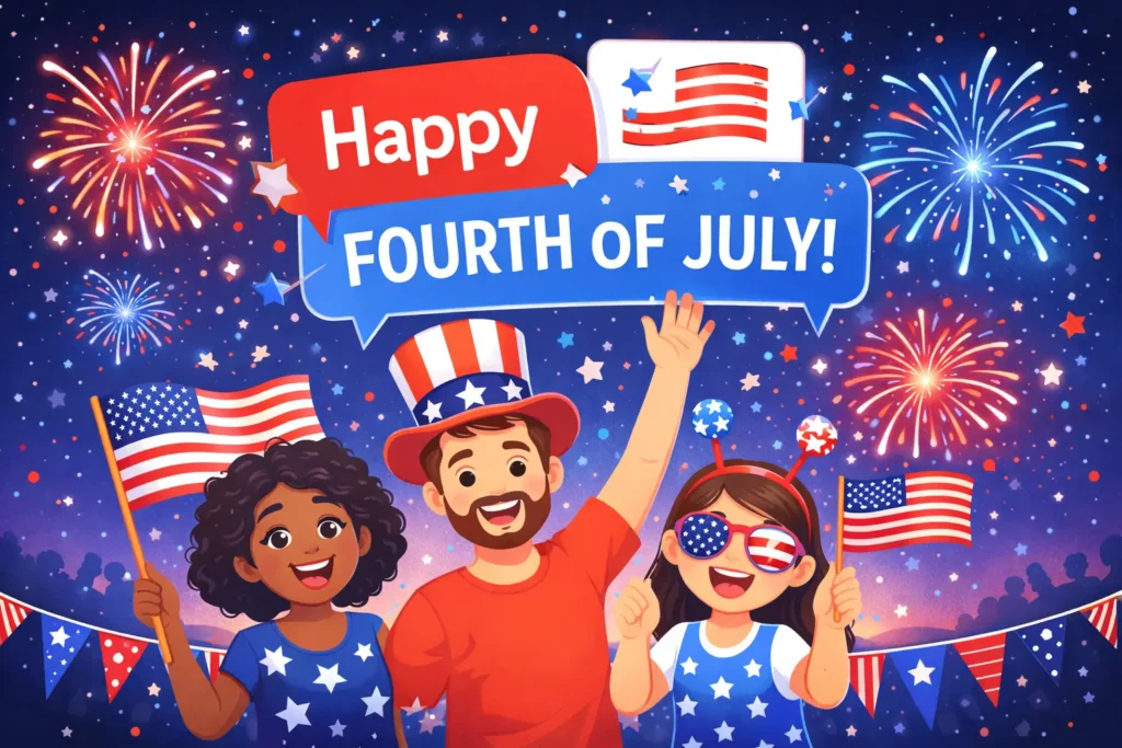 best replies to happy fourth of july