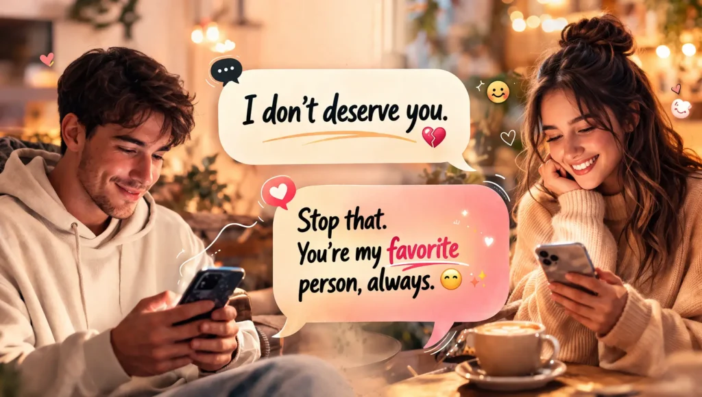 responses to i dont deserve you