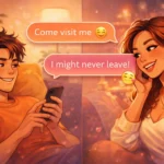 best responses to come visit me