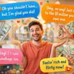 someone asks how to repay you