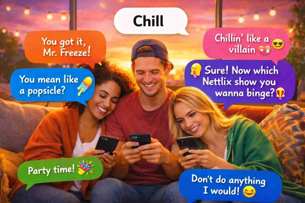 how to respond to chill