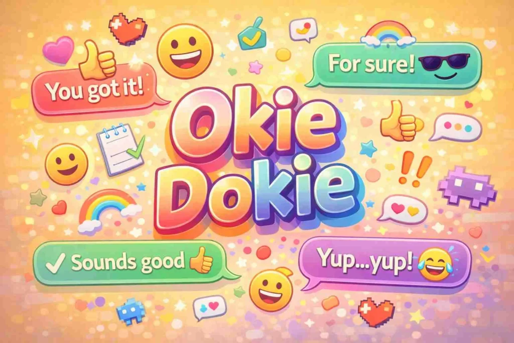funny ways to respond to okie dokie