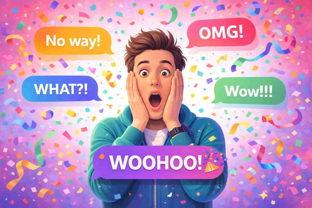 best responses to a surprise you didnt expect