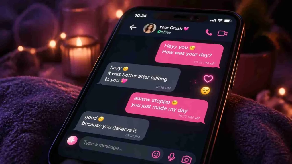 flirty ways ask about day