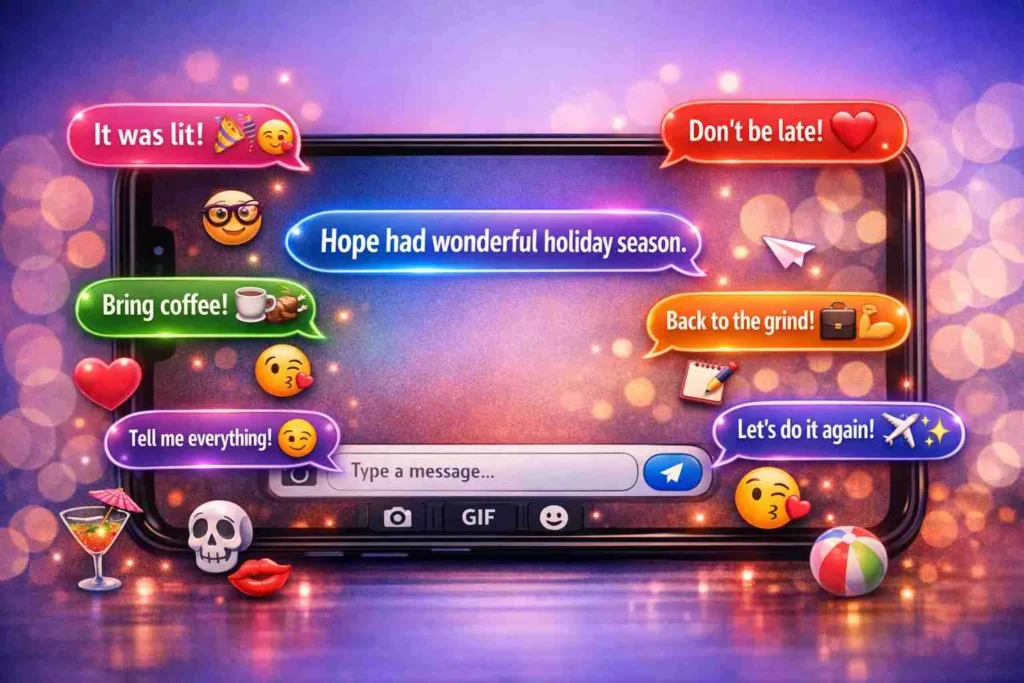 hope had wonderful holiday season