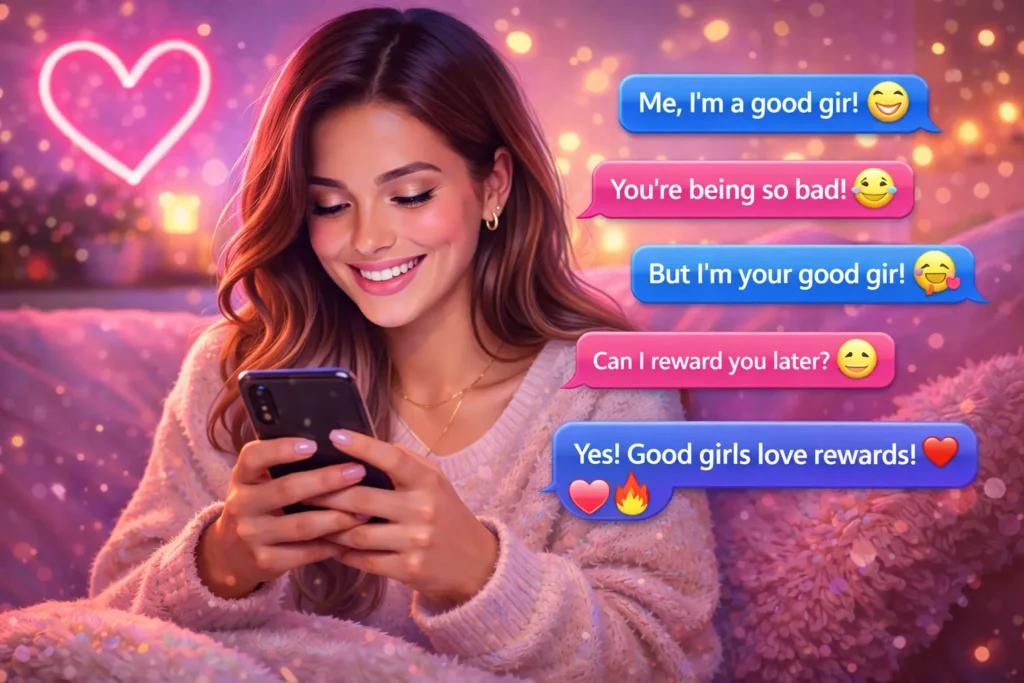 how to respond to being called good girl