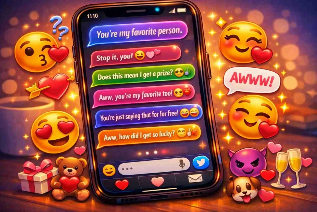 how to respond to favorite person