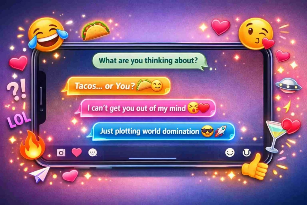 how to respond to what are you thinking about