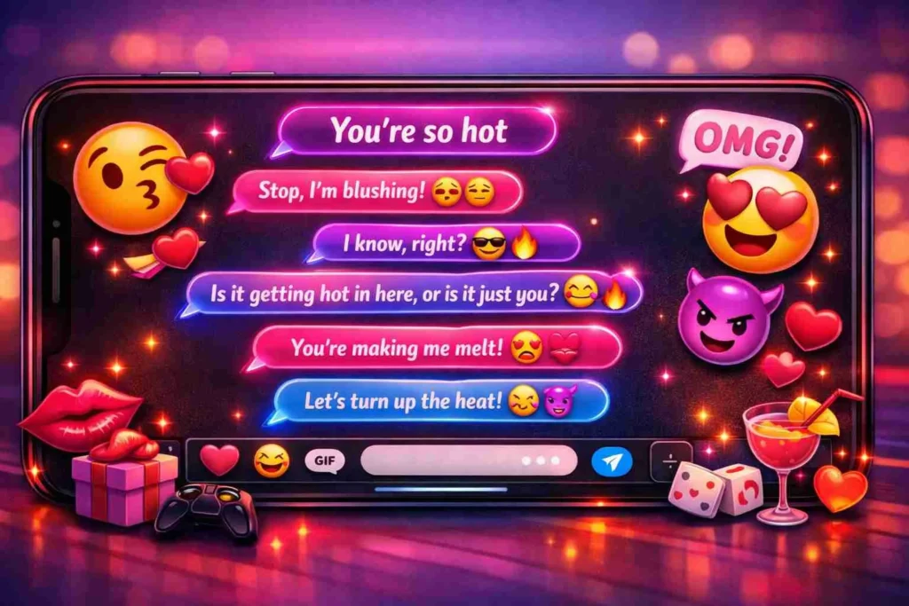 how to respond to youre hot