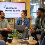 looking forward part of team