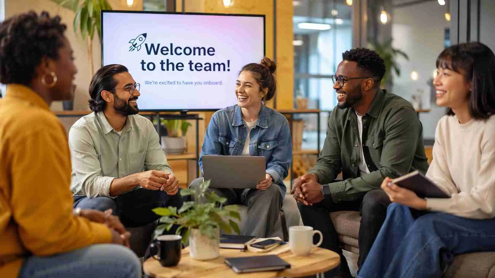 looking forward part of team