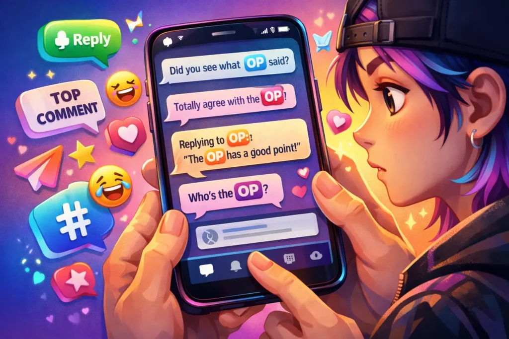 op full form in chat