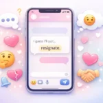 resignate mean in text