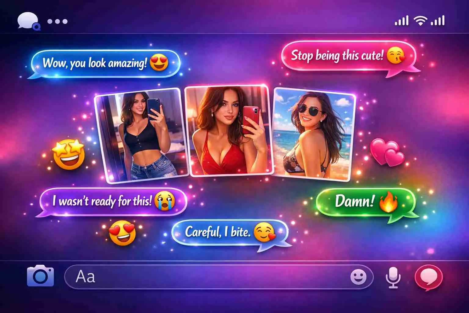 respond girl sends pictures