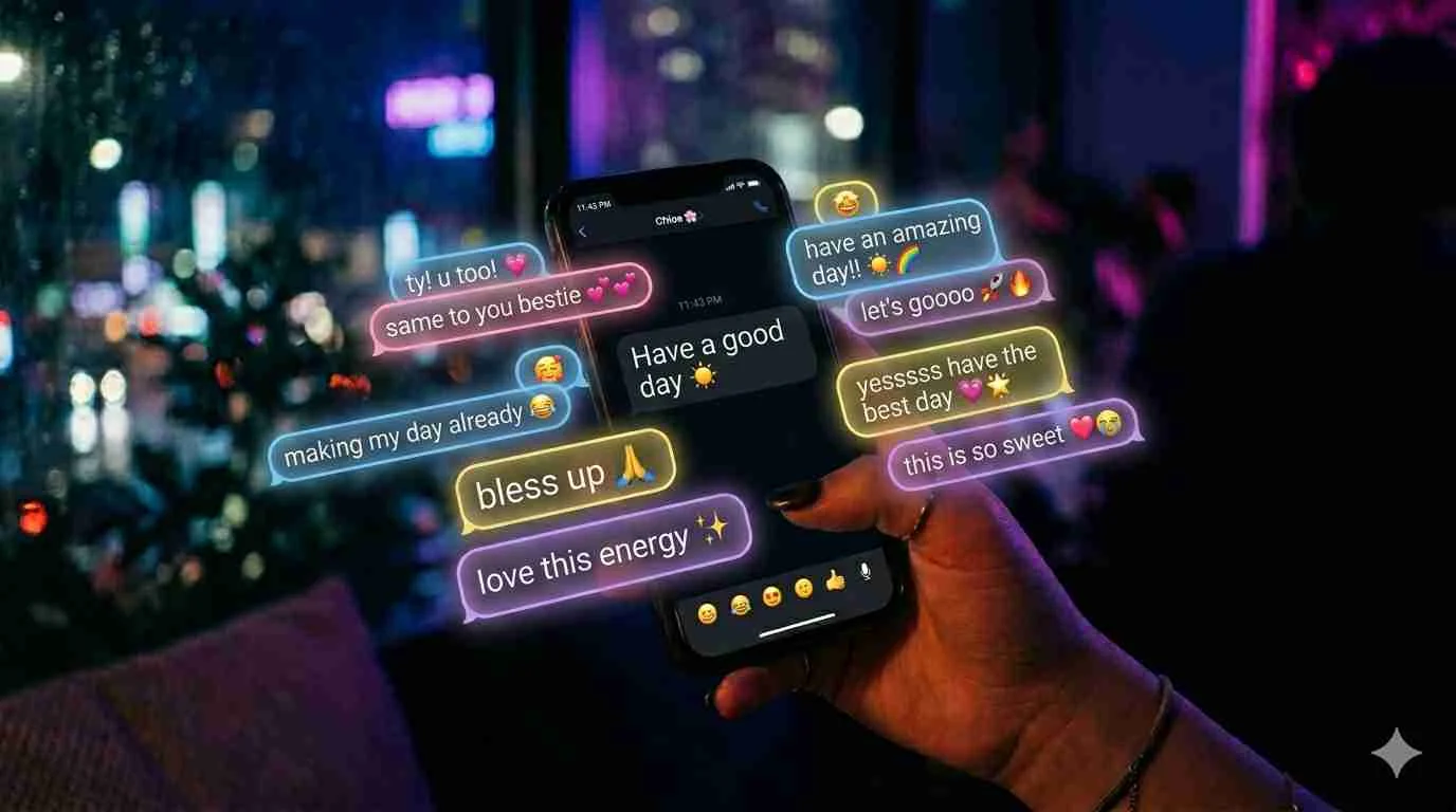 responses have a good day