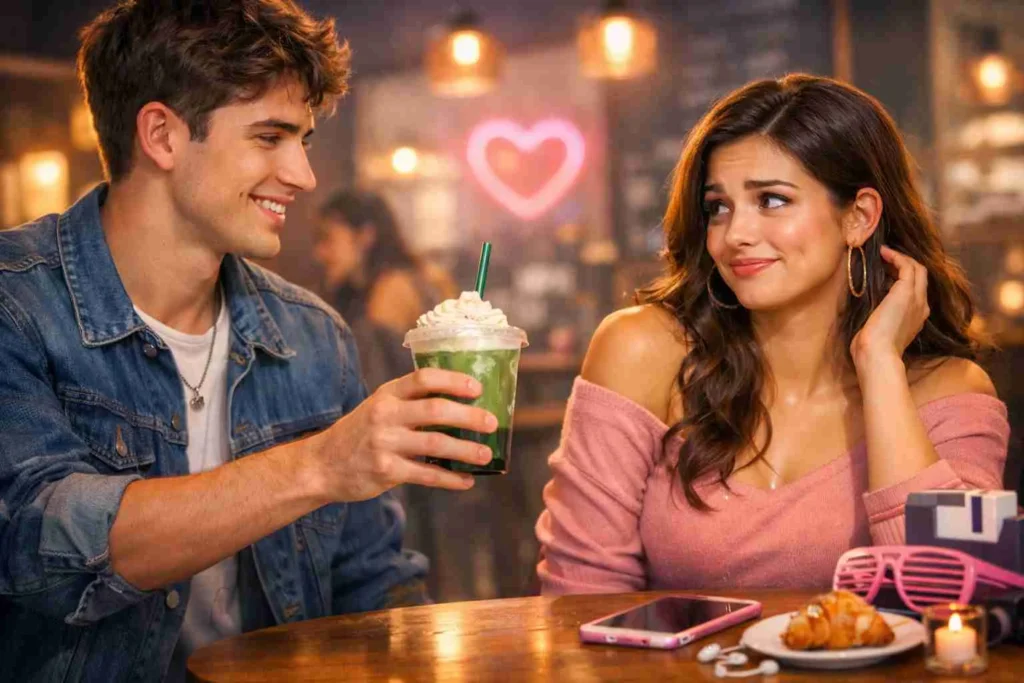 when a guy offers a sip of drink