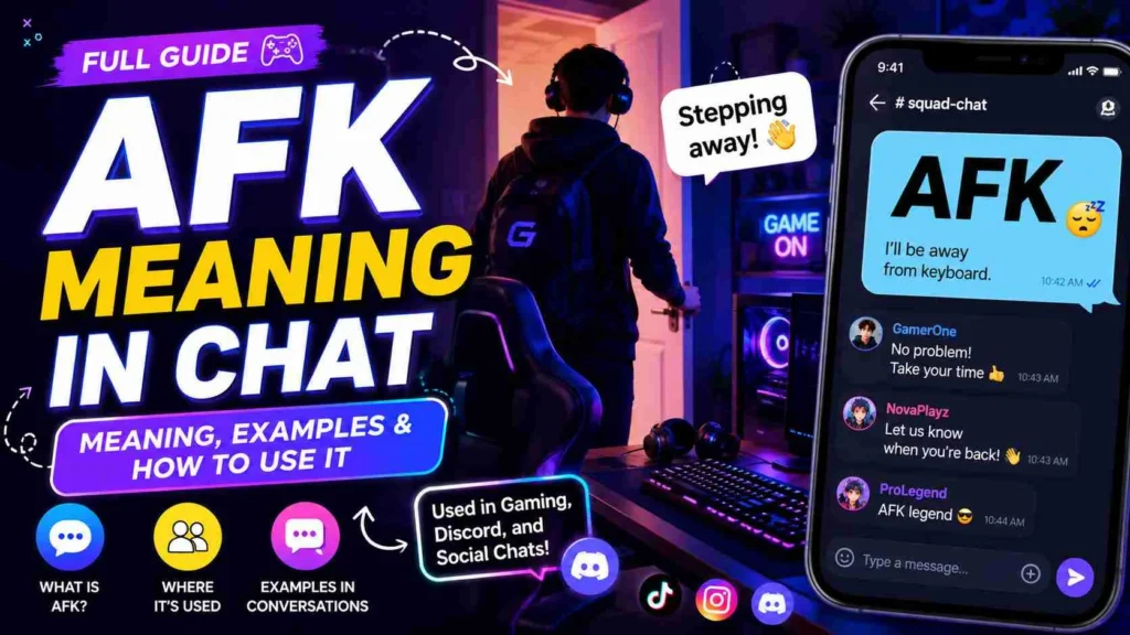 afk mean in chat