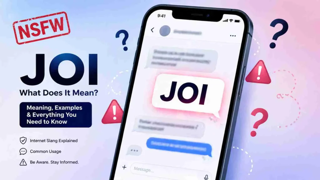 joi meaning slang