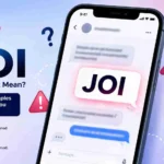 joi meaning slang
