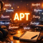 what does apt mean in the song
