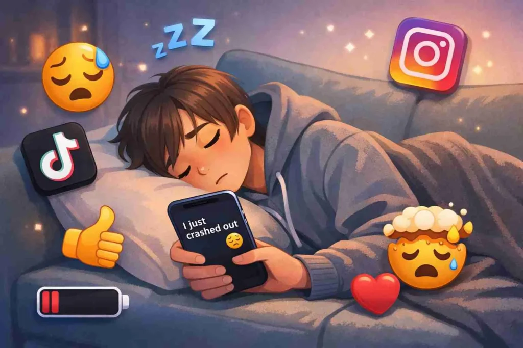 what does crash out mean