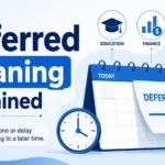 what does deferred mean