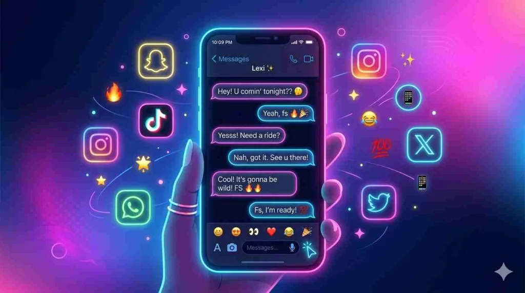 what does fs mean in text