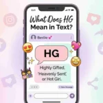 what does hg mean in text