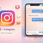 what does ig mean in text