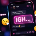 what does igh mean in text