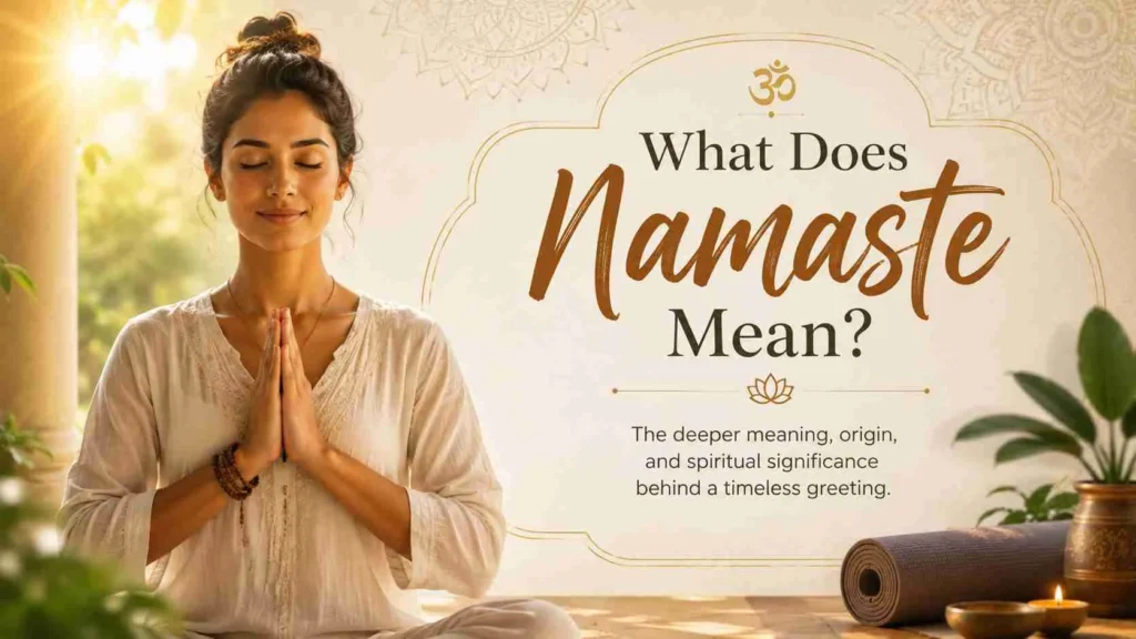 what does namaste mean