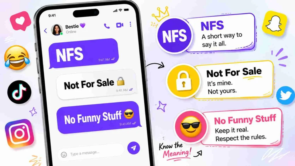 what does nfs mean in text