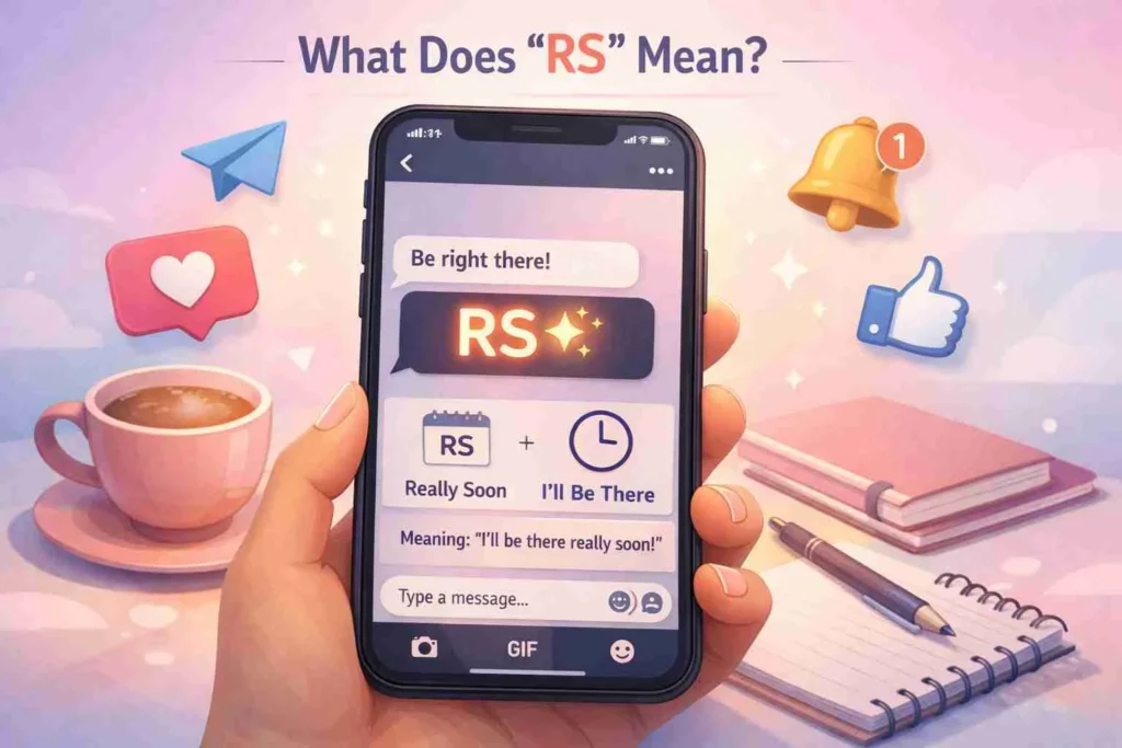 what does rs mean in text