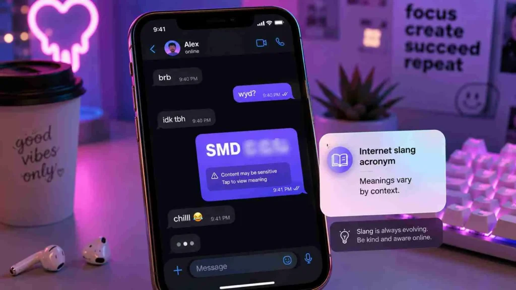 what does smd mean in text