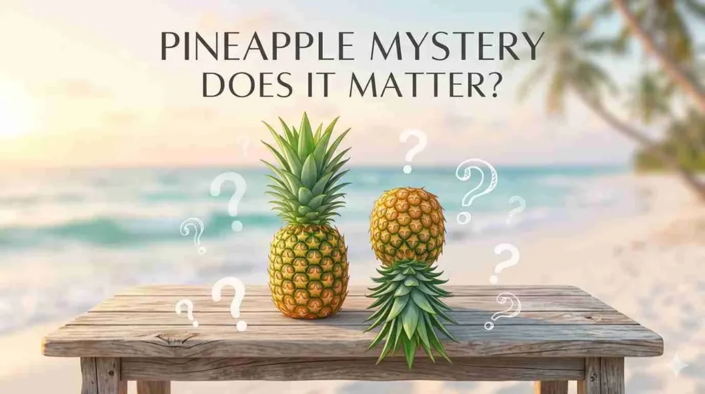 what does upside down pineapple mean