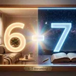 6-7 meaning