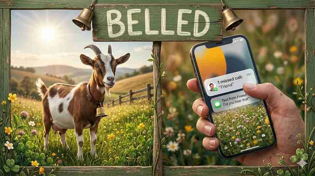 belled meaning
